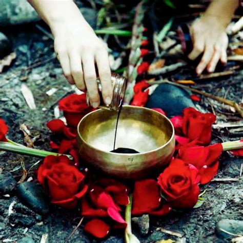 Blood magic and menstruation rituals